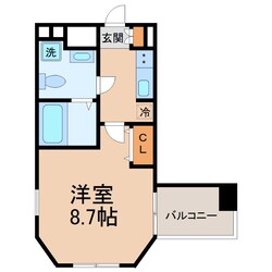 西宮駅 徒歩5分 6階の物件間取画像